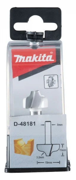 Makita fresa per sporgenze e scanalature - dettaglio 3