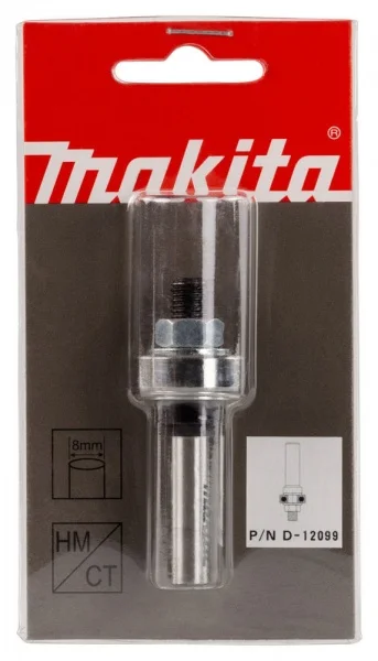 Makita d-12099 alberino 8 mm con dado - dettaglio 2
