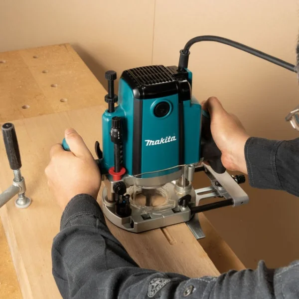 Makita rp1803fx08 fresatrice verticale 12 mm con accessori 1650 w - dettaglio 3
