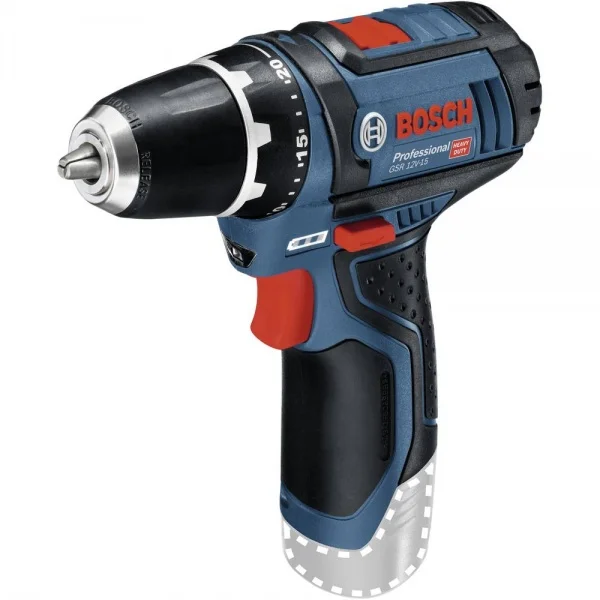 Bosch gsr 10,8-2-li trapano avvitatore 10,8 v corpo macchina - dettaglio 1