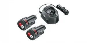 Bosch hobby 1600a01l3e starter set 12 v con due batterie 1,5 ah - dettaglio 1