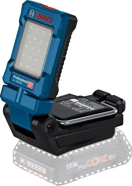Bosch GLI 18V-800 Torcia LED 18 V senza batteria 800 lumen - 0601443600
