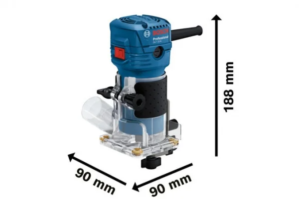Bosch glf 55-6 rifilatore ultra compatto per legno 550 w 06016a0000 - dettaglio 2