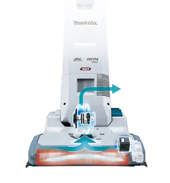 Makita vc010gz aspirapolvere xgt per tappeti 40 v senza batteria - dettaglio 5