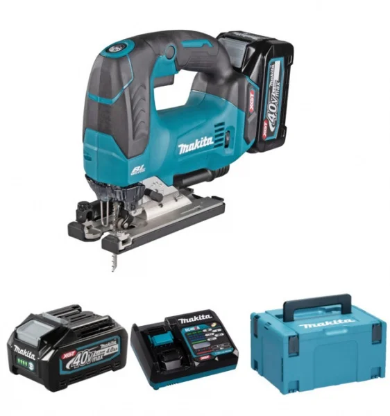 Makita JV002GM201 Seghetto alternativo Brushless 40 V con due batterie - JV002GM201