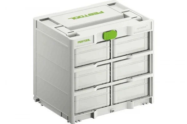 Festool modulo scaffalatura systainer con cassette 6 pz. 577816 - dettaglio 2