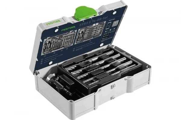 Festool set di inserti e punte per forare 18 pz. 578119 - dettaglio 2