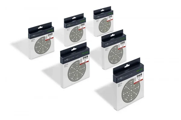 Festool set dischi abrasivi granat 150 mm varie grane 60 pz. 578166 - dettaglio 1