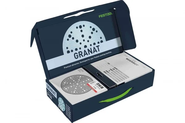 Festool set dischi abrasivi granat 150 mm varie grane 60 pz. 578166 - dettaglio 2