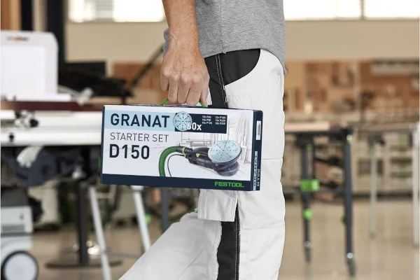 Festool set dischi abrasivi granat 150 mm varie grane 60 pz. 578166 - dettaglio 5