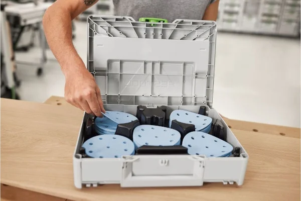 Festool set dischi abrasivi granat 125 mm in systainer 100 pz. 578193 - dettaglio 2