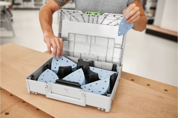 Festool  set fogli abrasivi granat delta/9 in systainer 100 pz. 578195 - dettaglio 5