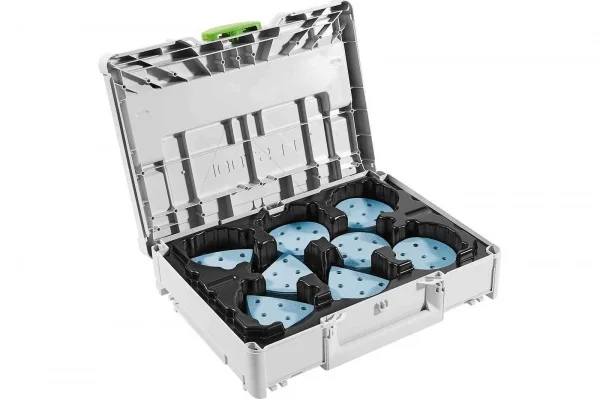 Festool set di abrasivi granat in systainer 160 pz. 578196 - dettaglio 1