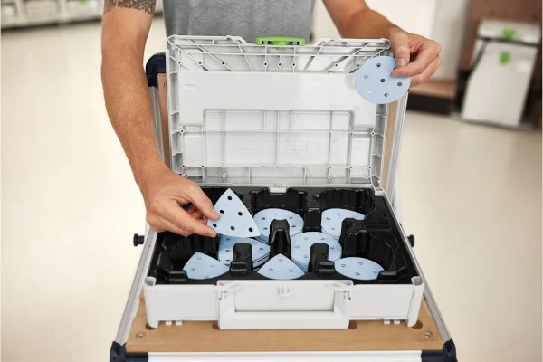 Festool set di abrasivi granat in systainer 160 pz. 578196 - dettaglio 2
