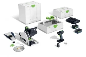 Festool TSC 55 K/TXS 18/TB M 137 Combo Set di elettroutensili professionali 18 V - 578024