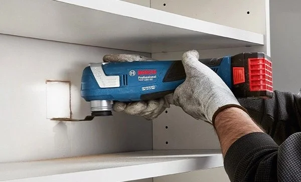 Bosch gop 18v-34 utensile multifunzione brushless 18 v con accessori senza batterie 06018g2002 - dettaglio 3