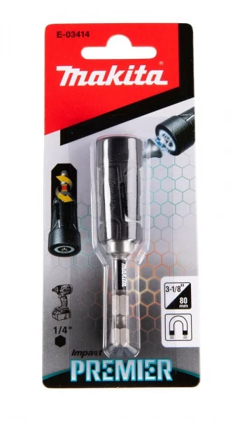 Makita e-03414 porta inserti ultra magnetico 1/4 premier torsion 79 mm - dettaglio 3