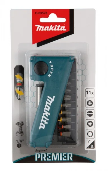 Makita e-03573 kit di inserti torsion premium impact 11 pz. - dettaglio 3
