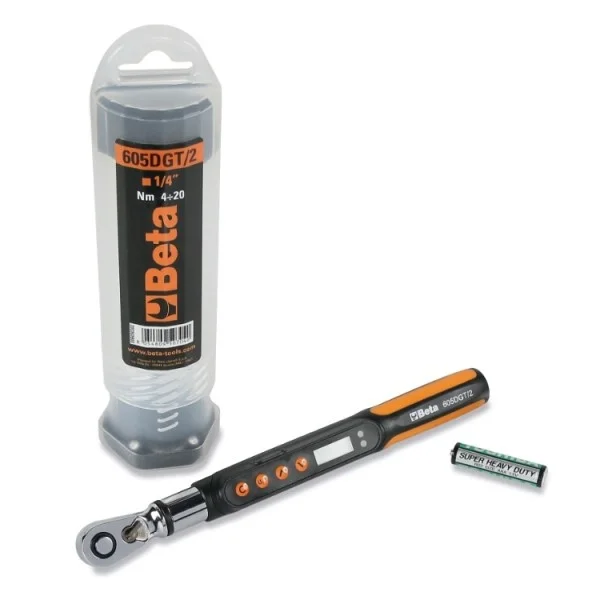 Beta 605dgt/2 chiave dinamometrica 4 - 20 nm elettronica 1/4" 006050302 - dettaglio 2