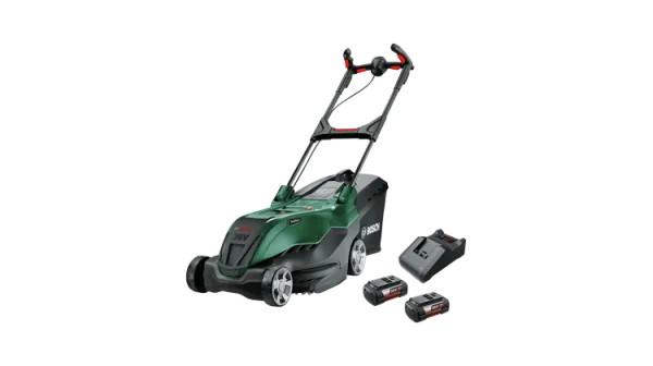 Bosch hobby advancedrotak 36v-40-650 tagliaerba elettrico 36 v brushless 40 cm con due batterie 06008b9f02 - dettaglio 2