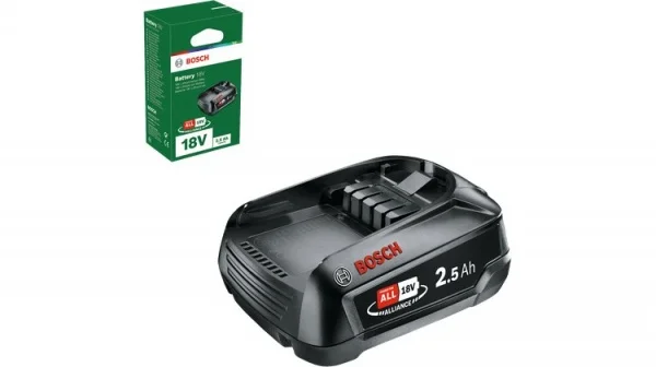 Bosch hobby pba 18v 2.5 ah w-b batteria al litio 1600a005b0 - dettaglio 2