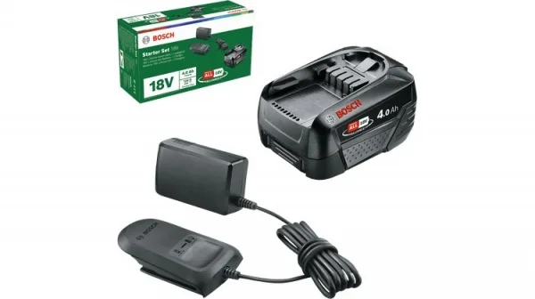 Bosch hobby starter set batteria 18 v 4,0 ah con al 18v-20 1600a024z5 - dettaglio 1