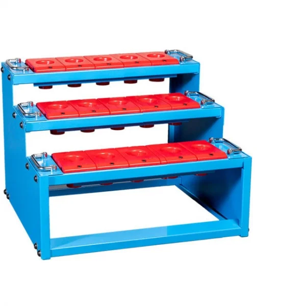 Fervi p350a supporti da banco con 15 portaconi - dettaglio 1