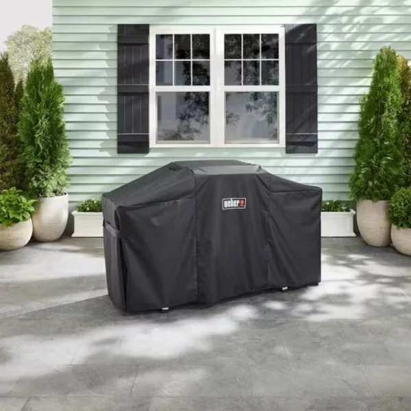Weber 3400113 custodia premium per bbq a piastra con supporto - dettaglio 2