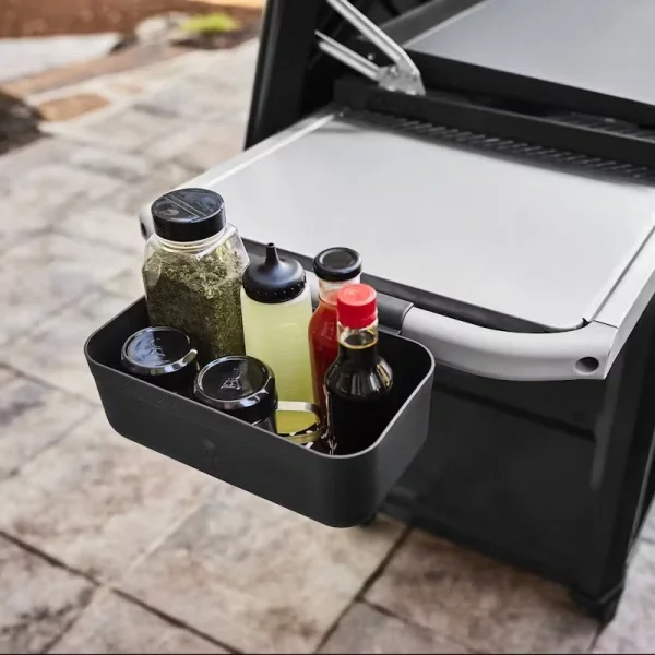 Weber 3400105 cestello portacondimenti works laterale - dettaglio 3