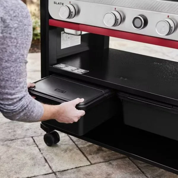 Weber 3400107 contenitore da incasso works per bbq - dettaglio 5