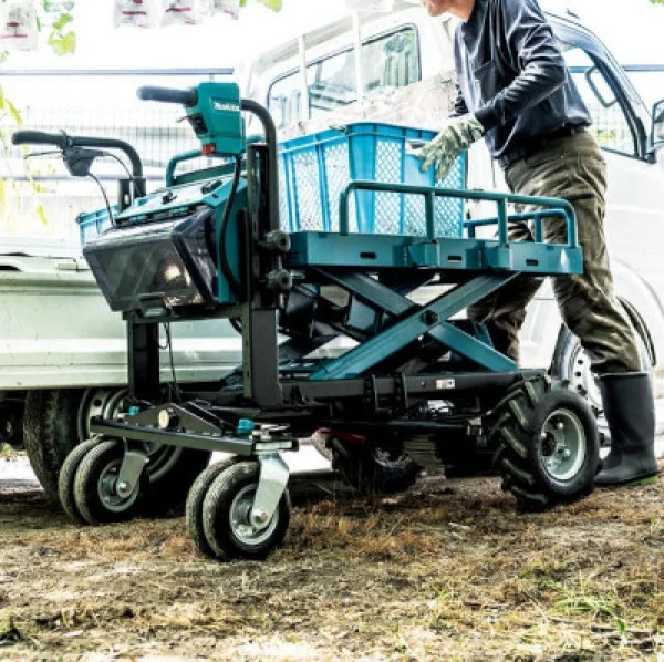 Makita dcu601z carriola 36 v con piattaforma sollevabile senza batterie - dettaglio 9