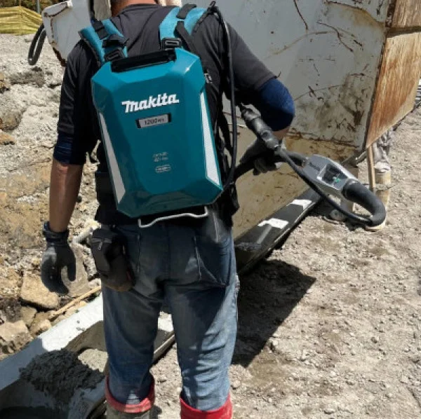 Makita vr001cz vibratore per calcestruzzo 40 v senza batteria - dettaglio 7