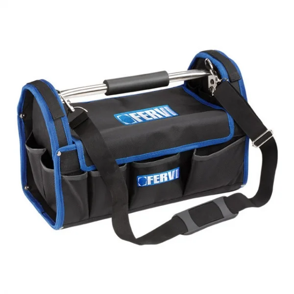 Fervi 0390 borsa porta utensili con tracolla - dettaglio 1