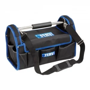 Fervi 0390 borsa porta utensili con tracolla - dettaglio 1