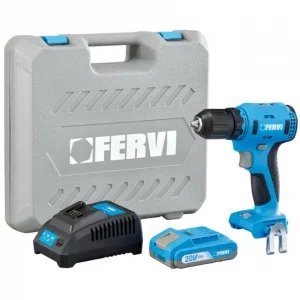 Fervi fb20cd3ab-12b trapano avvitatore brushless a batteria 20 v - dettaglio 1