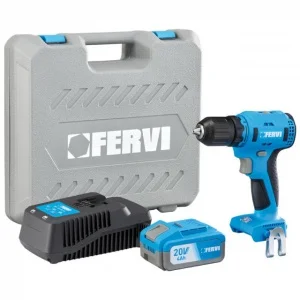 Fervi fb20cd3ab-14b trapano avvitatore brushless a batteria 20 v - dettaglio 1