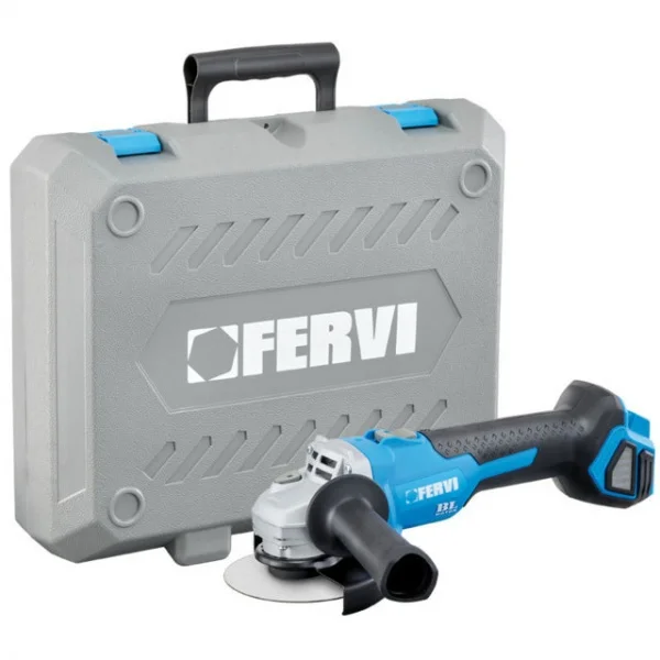 Fervi fb20ag3ab-b smerigliatrice angolare 125 mm brushless 20 v senza batteria - dettaglio 1