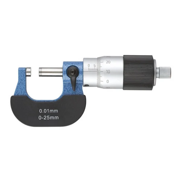 Fervi m022/00/25 micrometro per esterni centesimale 0 - 25 mm - dettaglio 1