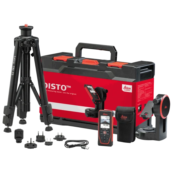 Leica 950879 disto d5 exterior package misuratore laser multifunzione con accessori - dettaglio 1