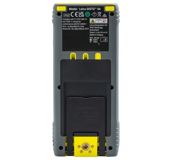 Leica 950878 disto x6 p2p package misuratore laser multifunzione con accessori p2p - dettaglio 5