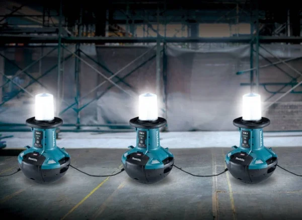 Makita ml010g faro da cantiere anti ribaltamento 5500 lumen - dettaglio 10