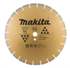 Makita d-56998 disco diamantato a settori 350x25,4 mm per cemento - dettaglio 1