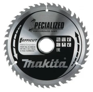 Makita b-68638 efficut lama tct per seghe circolari 190x30 mm per legno - dettaglio 1