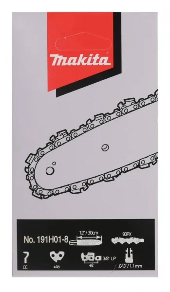 Makita 191h01-8 catena 90px per elettroseghe e potatori 30 cm - dettaglio 3