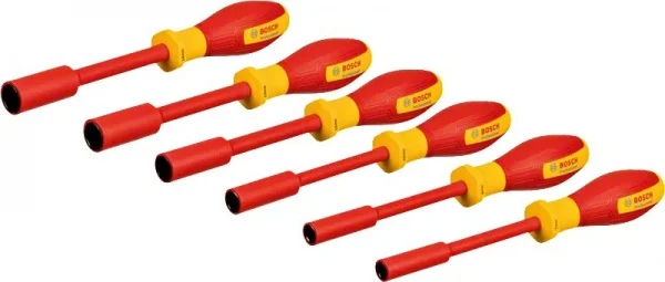 Bosch 1600a02nf3 set di chiavi a tubo isolate vde 6 pz. - dettaglio 1