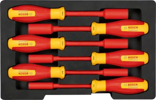 Bosch 1600a02nf3 set di chiavi a tubo isolate vde 6 pz. - dettaglio 2