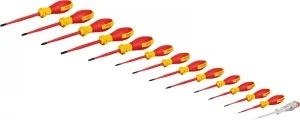 Bosch 1600a02nf9 set di cacciavite misti isolati vde 14 pz. - dettaglio 1