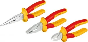 Bosch 1600a02ng0 set pinze e tronchese isolati vde 3 pz. - dettaglio 1