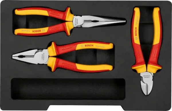 Bosch 1600a02ng0 set pinze e tronchese isolati vde 3 pz. - dettaglio 2