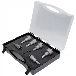 Fervi f019/006 set di seghe a tazza hm per metallo 6 pz. - dettaglio 1